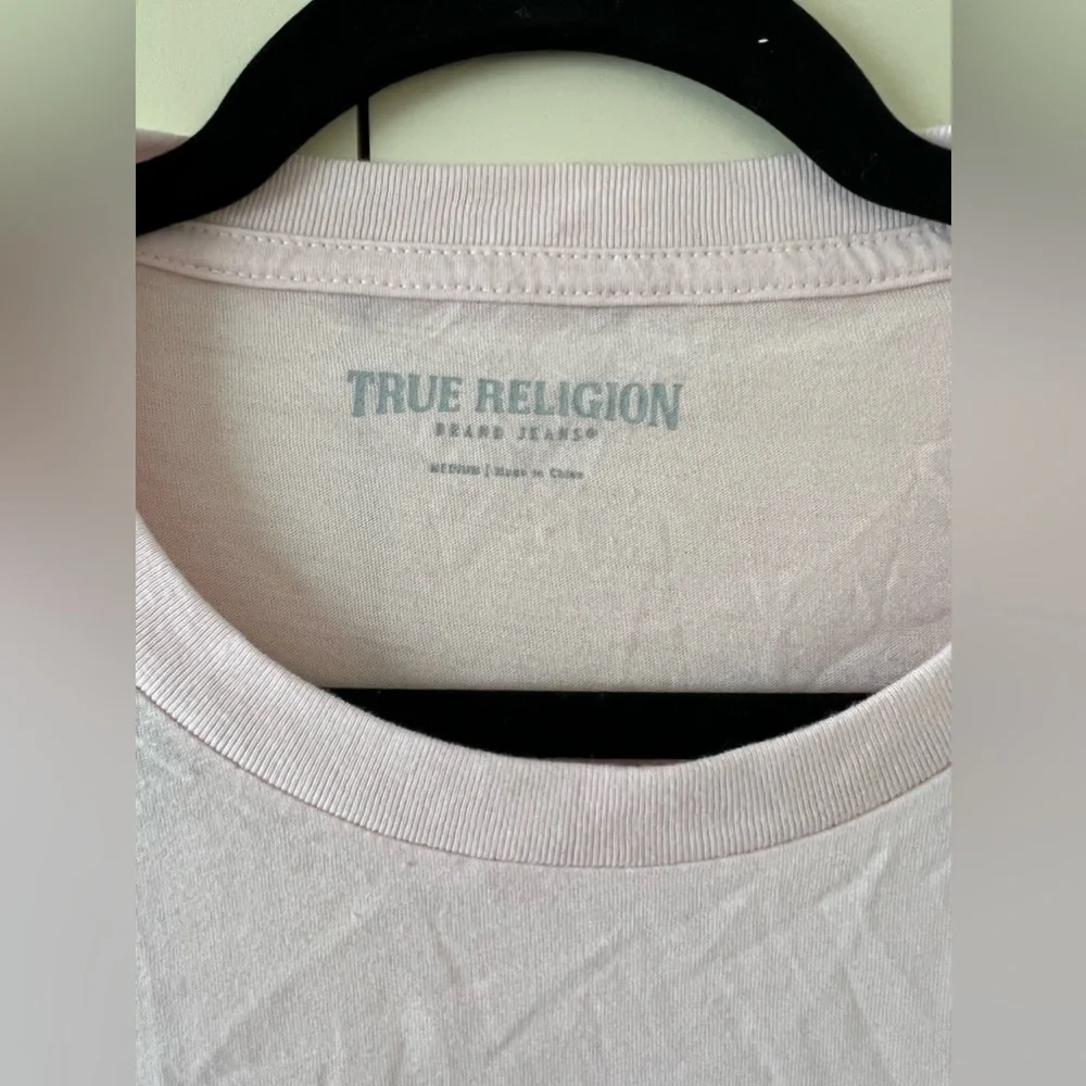 True Religion Foil Logo Tee, Size Medium